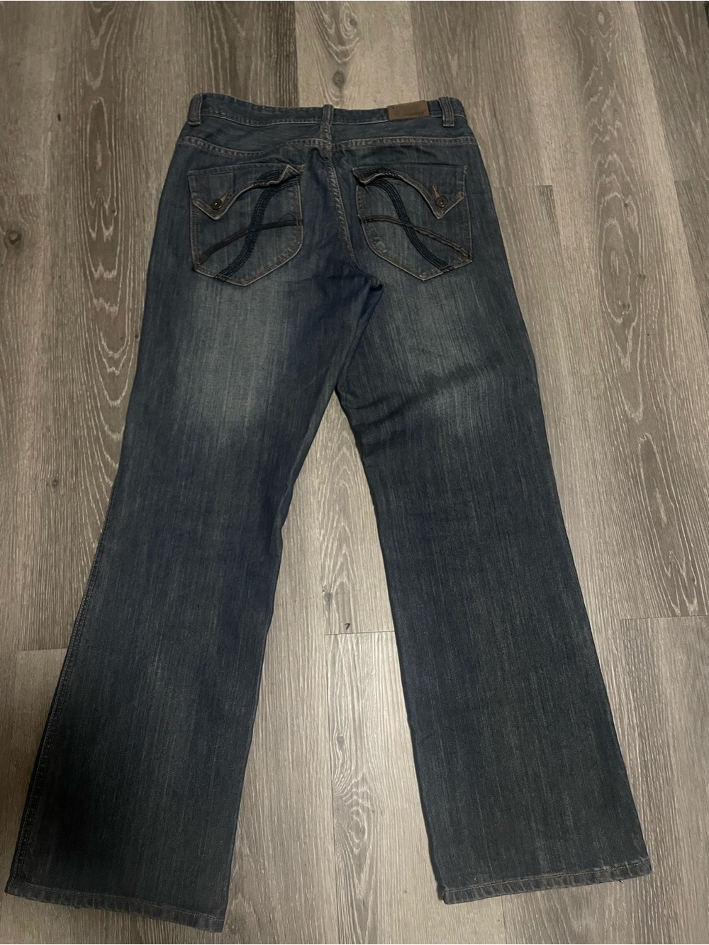 Mens baggy flypaper Jeans